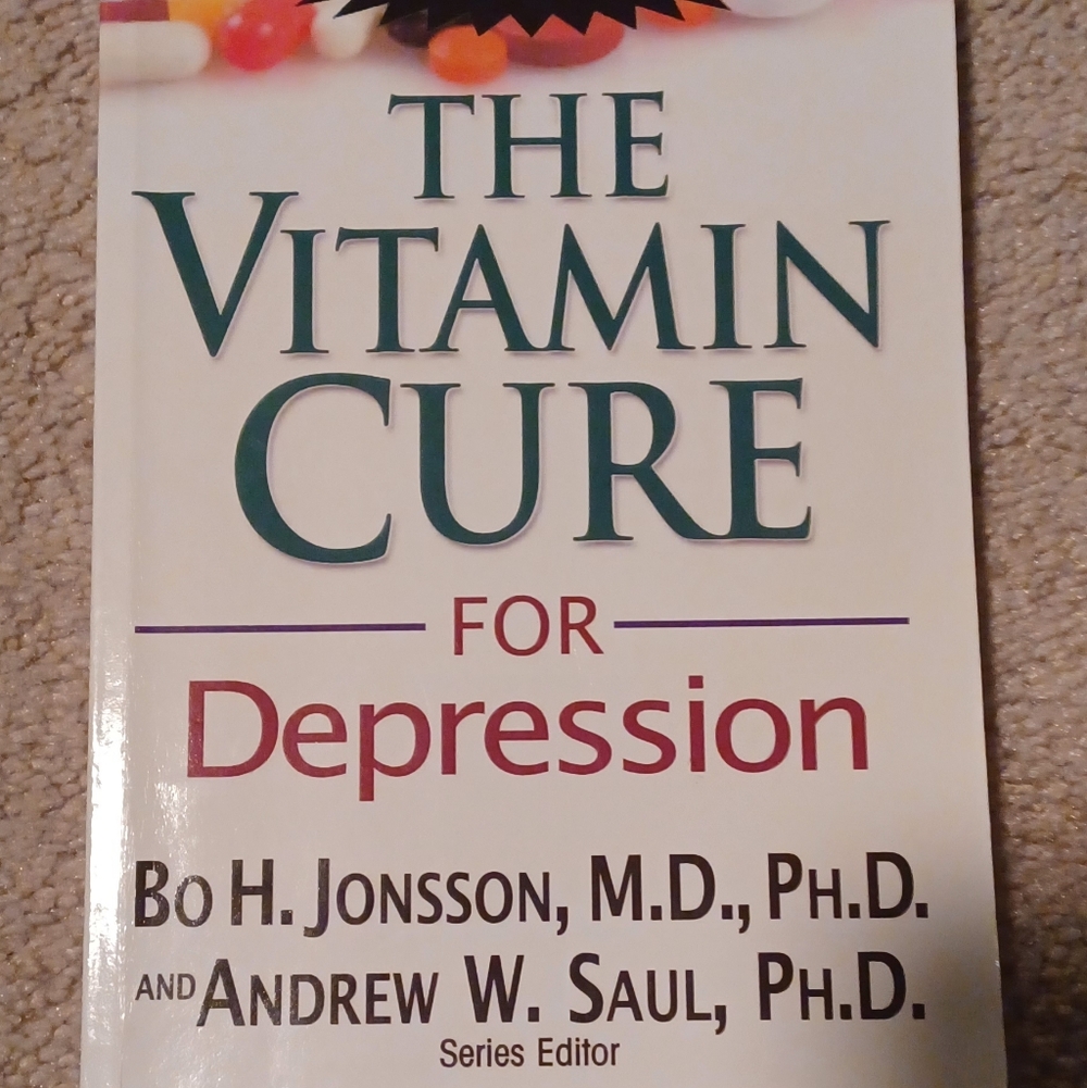 The Vitamin Cure for Depression Book